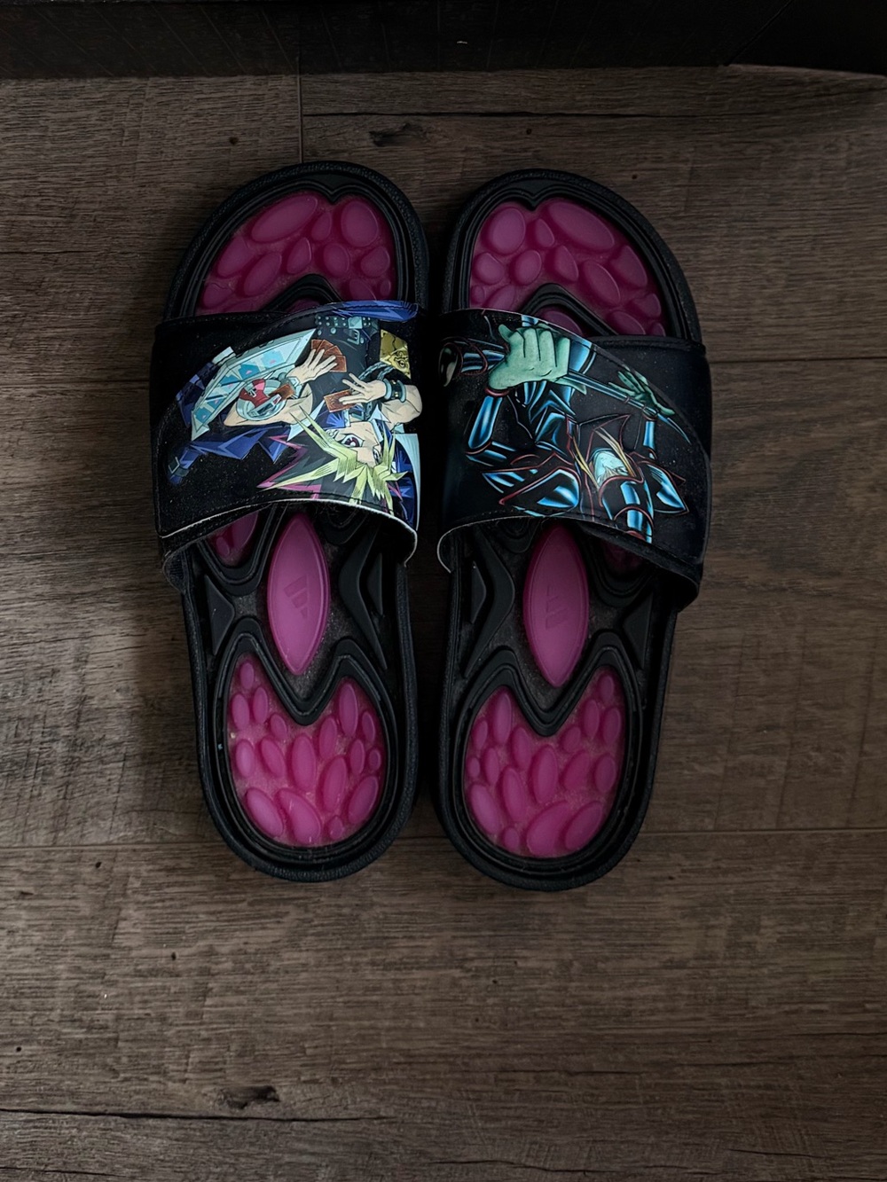 Adidas Yugioh Special Edition Reptossage Slides Dark Magician Yugi